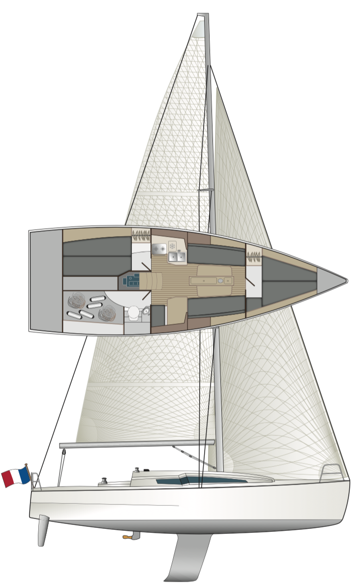 JPK1080 Plan de voilure