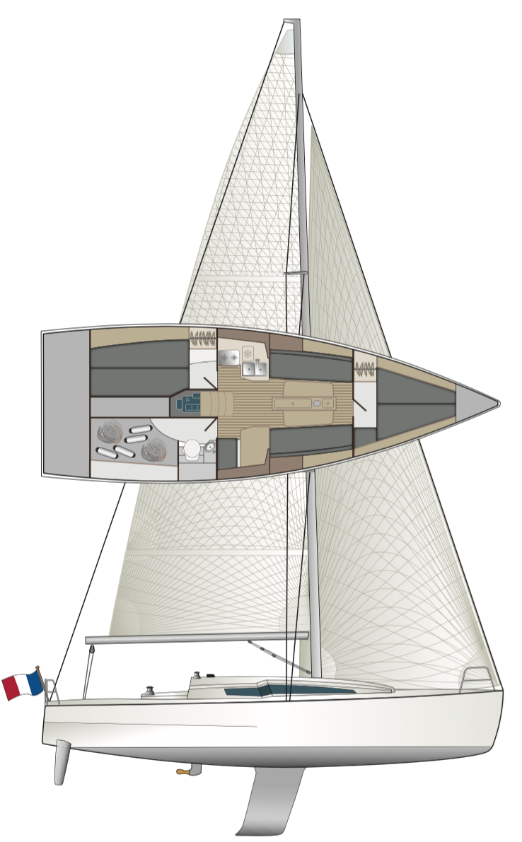 Plan de voilure JPK 1080